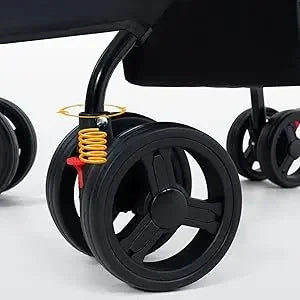 Stroller,Foldable Dog Cat Jogger Stroller, Pet Strolling Cart, Dog Travel Carrier Portable Lightweigh Dog Stroller with