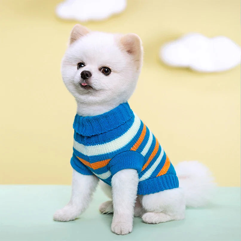 Soft Warm Dog Sweater Winter Dog Clothes for Chihuahua Bichon Knitting Sweater Small Medium Dogs Cats Puppy Coat Pet Apparel